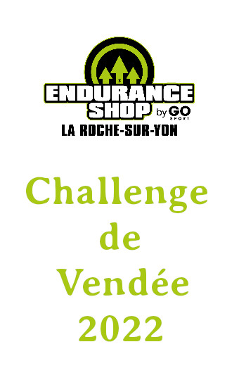 Challenge de Vendée Endurance Shop 2021-2022